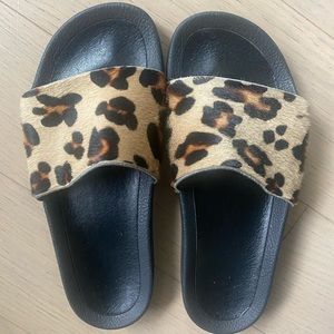 Adidas Animal print Slides
